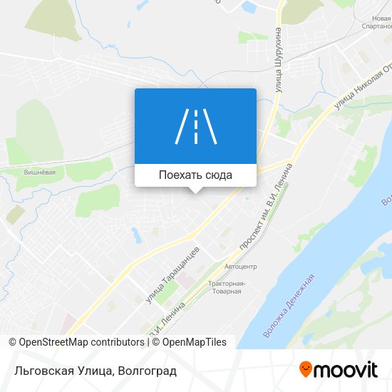 Карта Льговская Улица