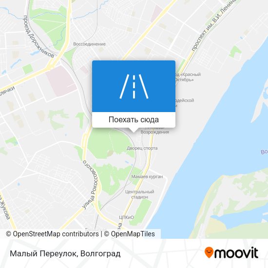 Карта Малый Переулок