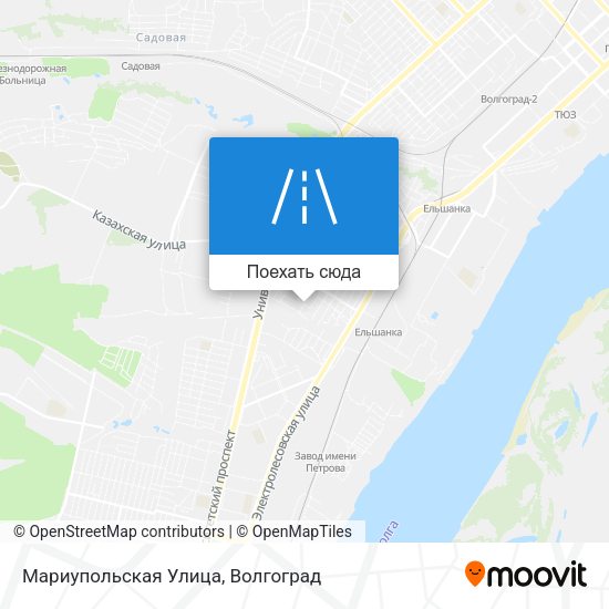 Карта Мариупольская Улица