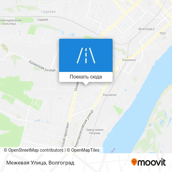Карта Межевая Улица