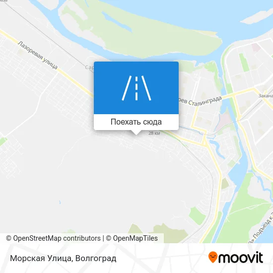 Карта Морская Улица