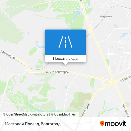 Карта Мостовой Проезд