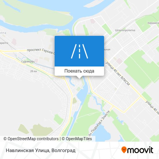 Карта Навлинская Улица