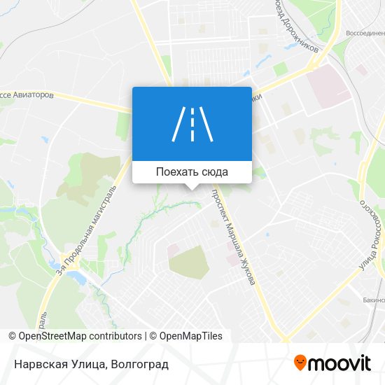 Карта Нарвская Улица