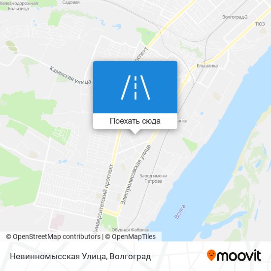 Карта Невинномысская Улица
