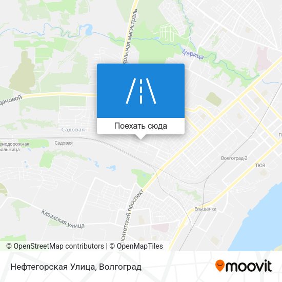 Карта Нефтегорская Улица