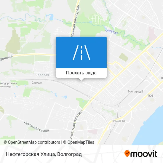 Карта Нефтегорская Улица