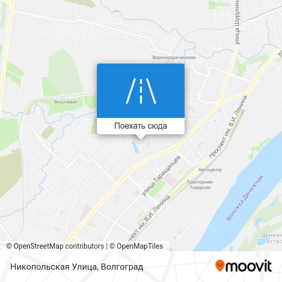 Карта Никопольская Улица