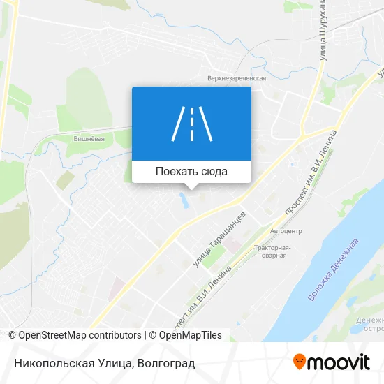 Карта Никопольская Улица