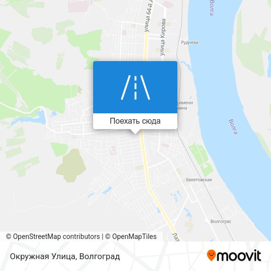 Карта Окружная Улица