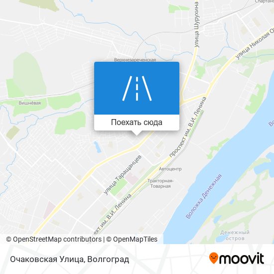 Карта Очаковская Улица