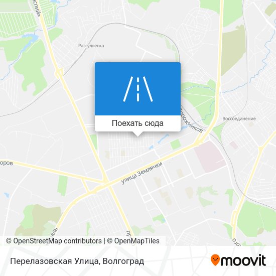 Карта Перелазовская Улица