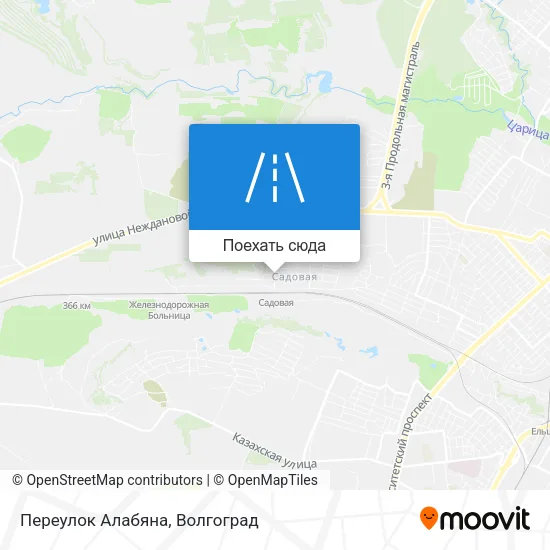 Карта Переулок Алабяна