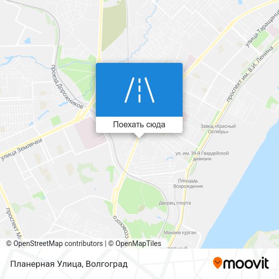 Карта Планерная Улица