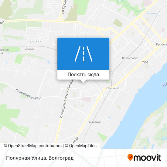 Карта Полярная Улица
