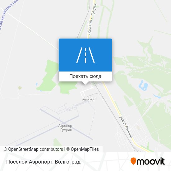 Карта Посёлок Аэропорт