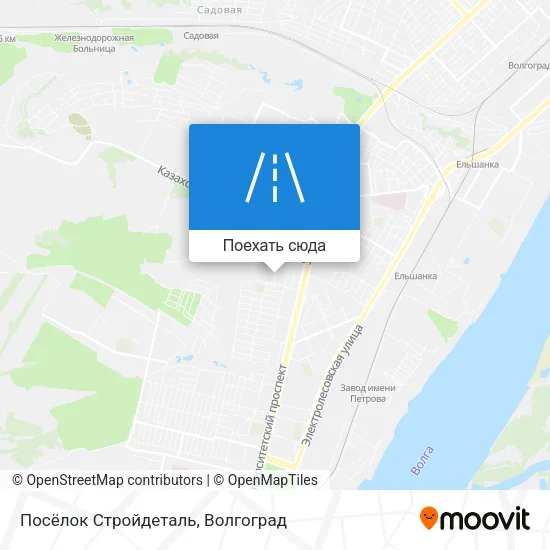 Карта Посёлок Стройдеталь