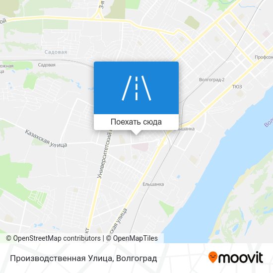 Карта Производственная Улица