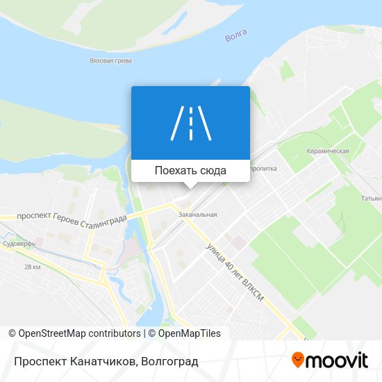 Карта Проспект Канатчиков