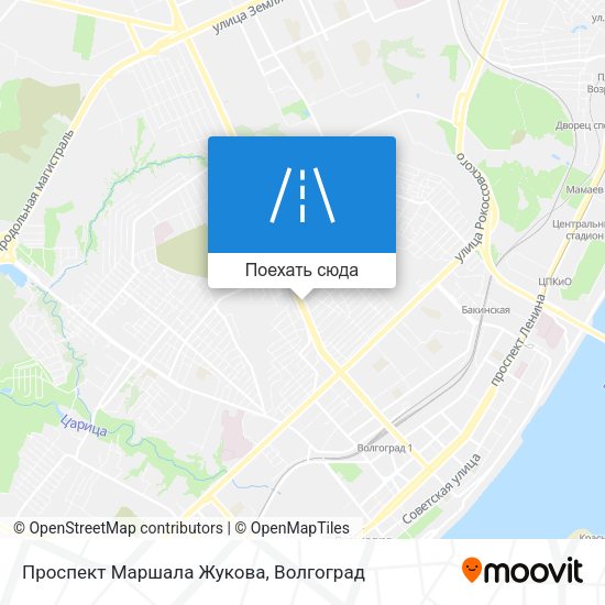 Карта Проспект Маршала Жукова
