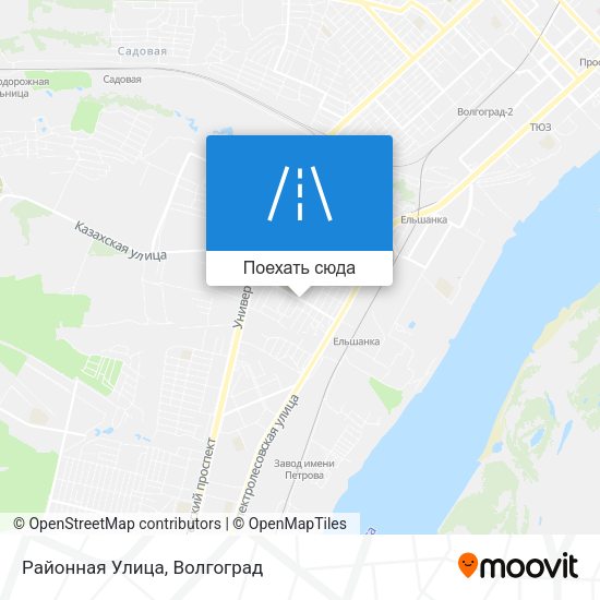 Карта Районная Улица