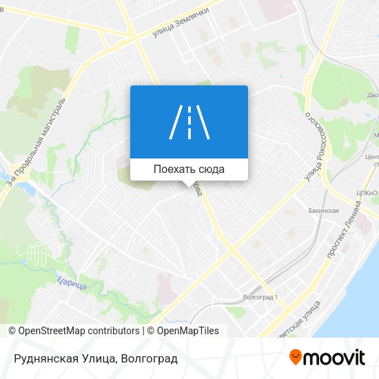 Карта Руднянская Улица
