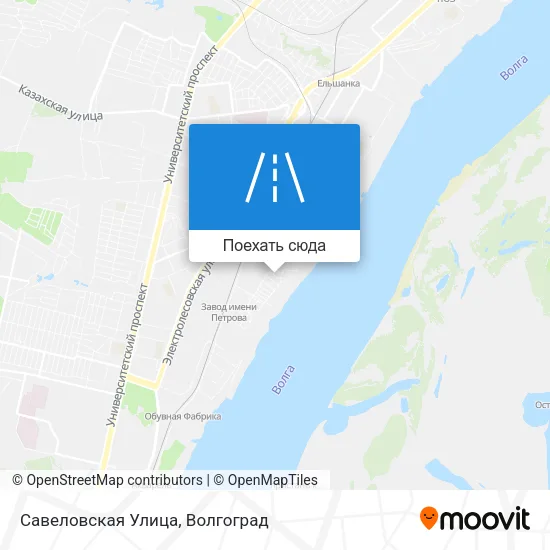 Карта Савеловская Улица