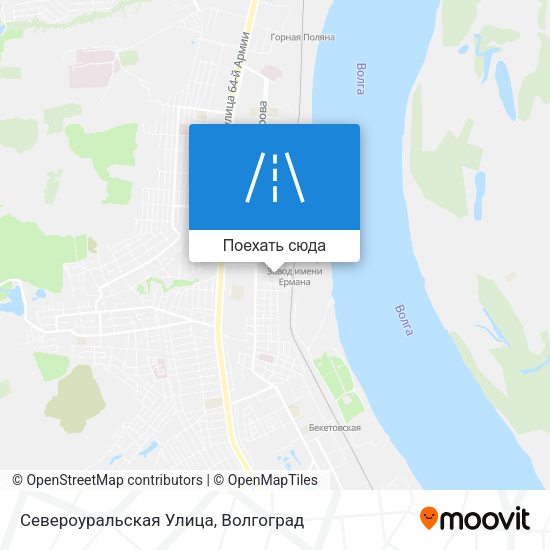 Карта Североуральская Улица
