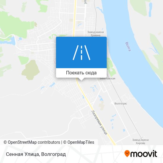 Карта Сенная Улица