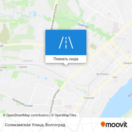 Карта Соликамская Улица