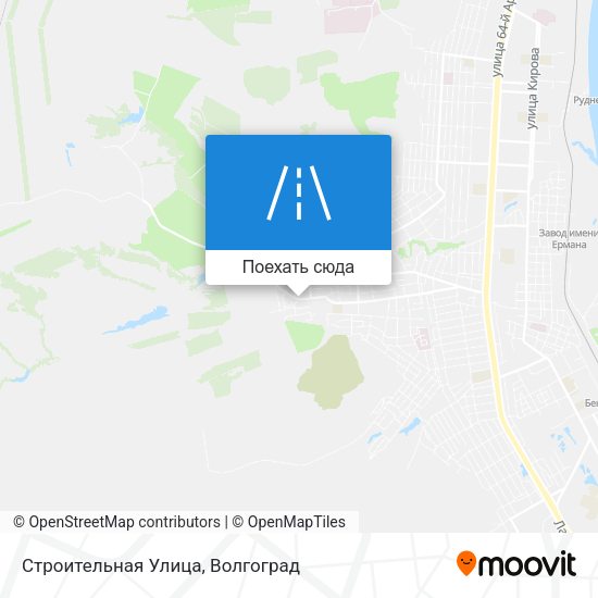 Карта Строительная Улица