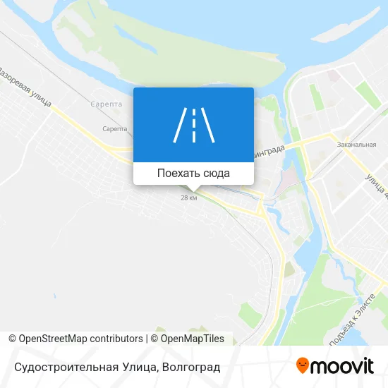 Карта Судостроительная Улица