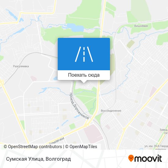 Карта Сумская Улица