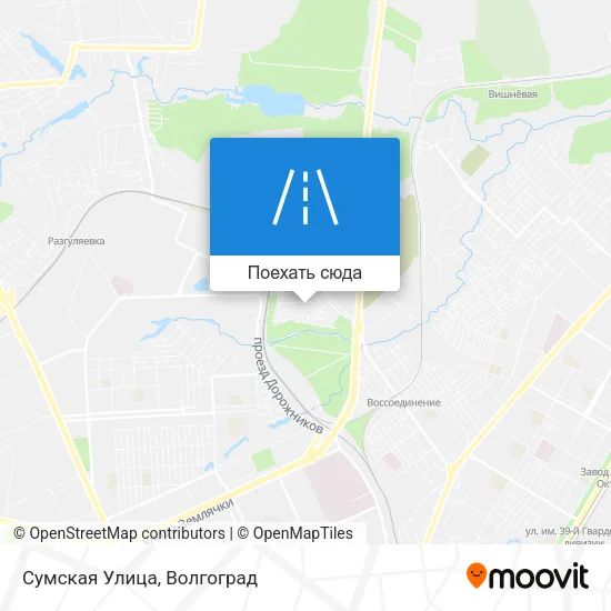 Карта Сумская Улица