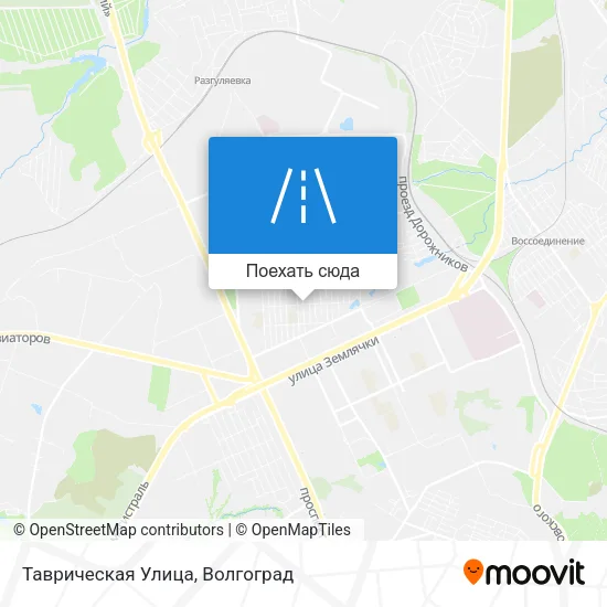 Карта Таврическая Улица