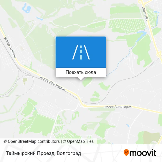 Карта Таймырский Проезд