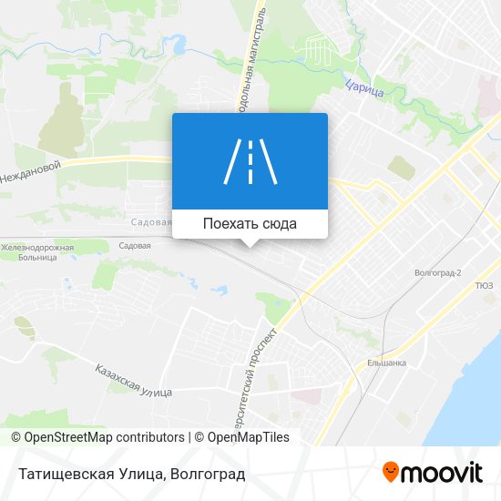 Карта Татищевская Улица