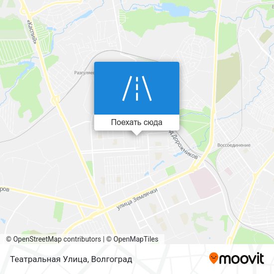 Карта Театральная Улица