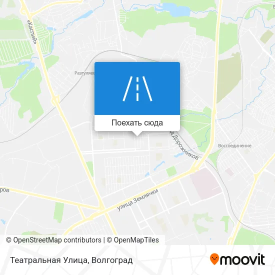 Карта Театральная Улица