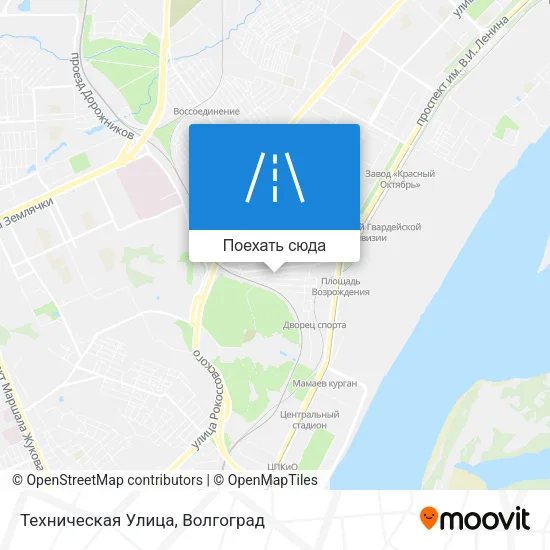Карта Техническая Улица