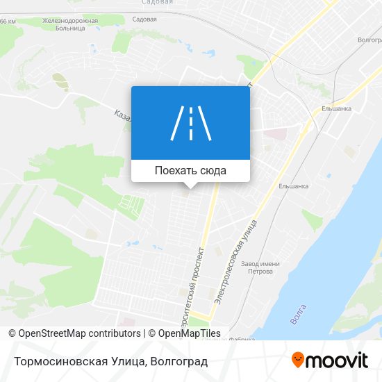 Карта Тормосиновская Улица