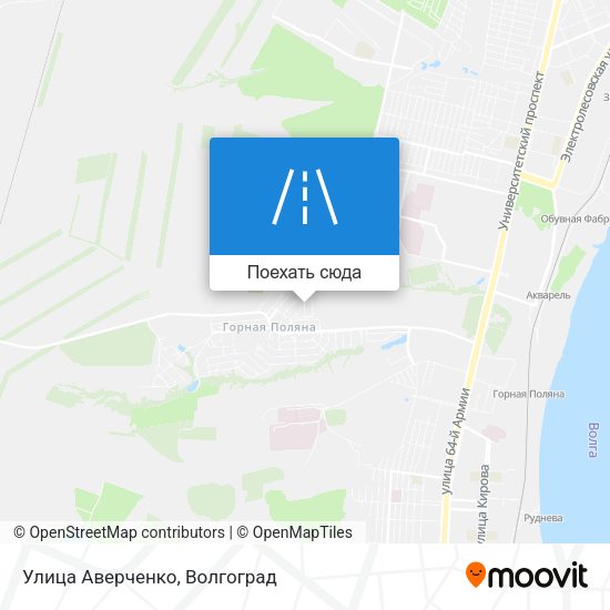 Карта Улица Аверченко