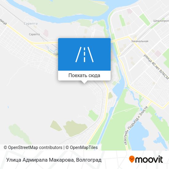 Карта Улица Адмирала Макарова