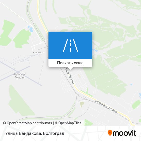 Карта Улица Байдакова