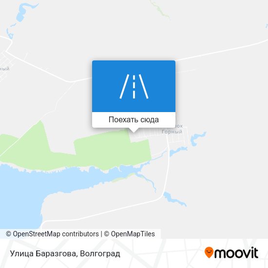 Карта Улица Баразгова