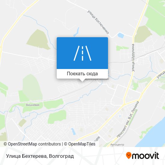 Карта Улица Бехтерева