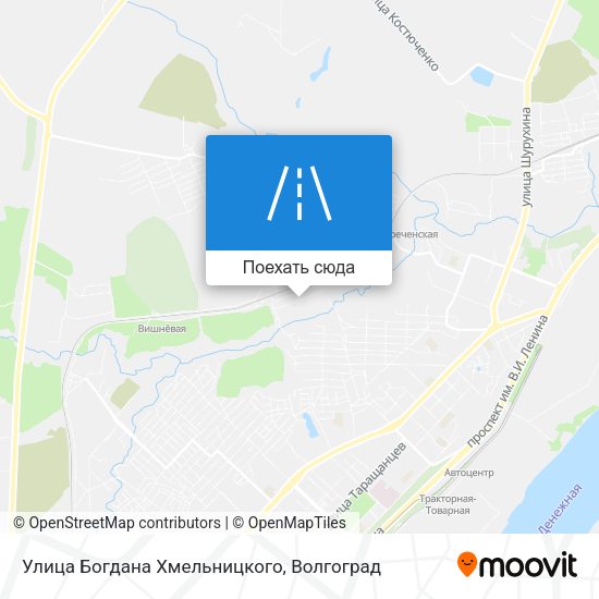 Карта Улица Богдана Хмельницкого