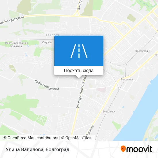 Карта Улица Вавилова