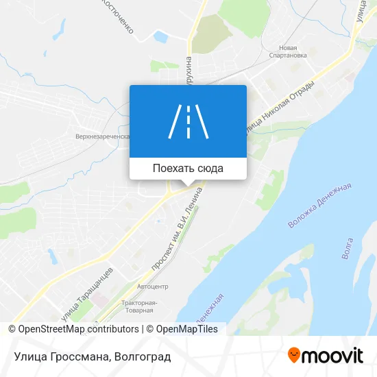 Карта Улица Гроссмана