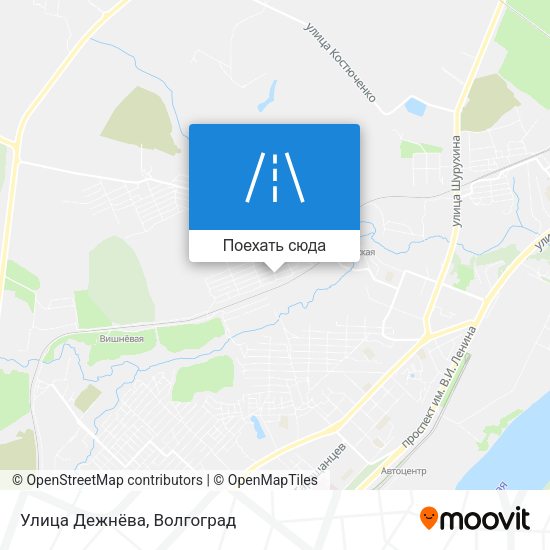 Карта Улица Дежнёва